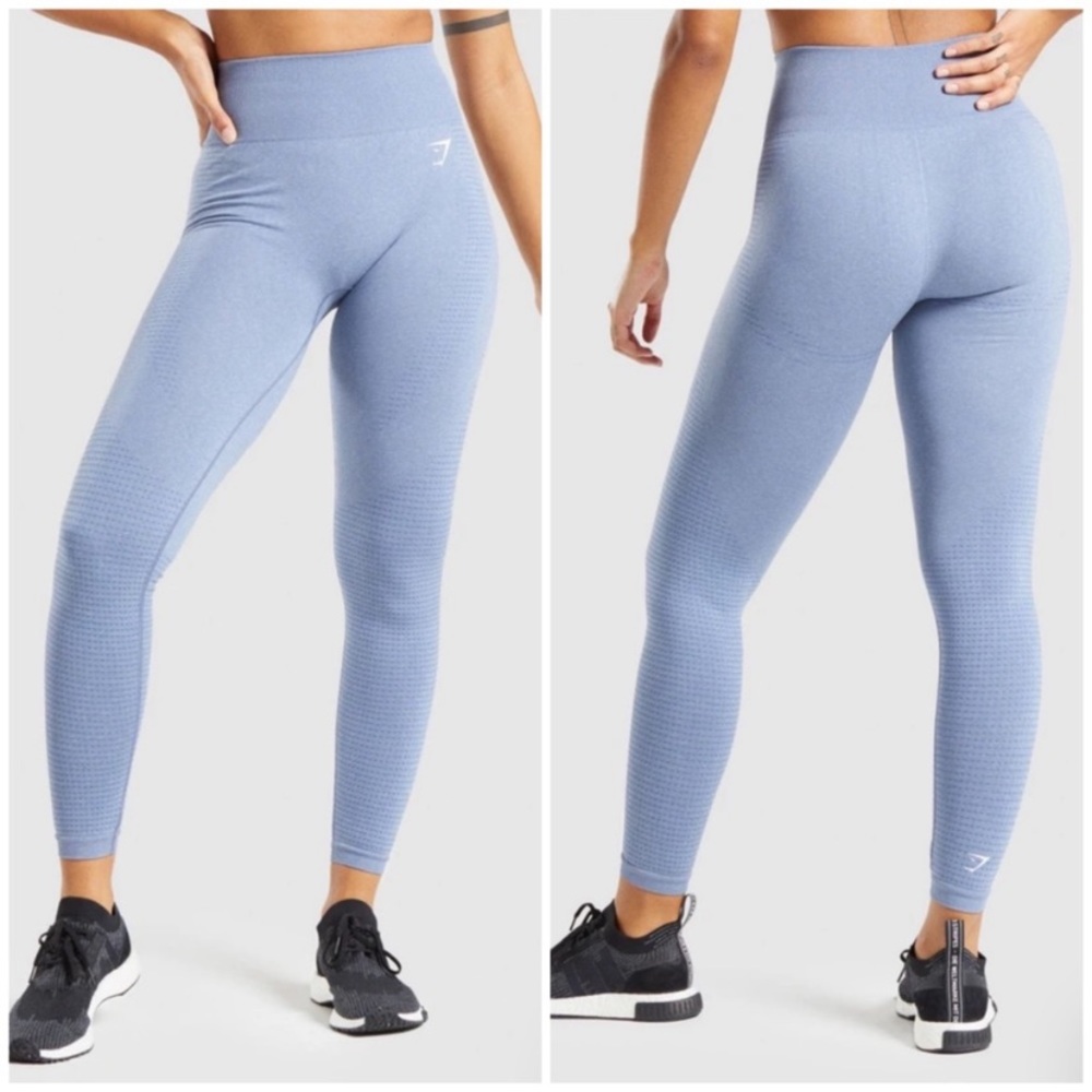 Gymshark Vital Seamless Leggings Spotted High Rise Ankle Cropped